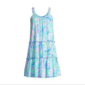 Lilly Pulitzer Loro Swing Dress XL Dream Team